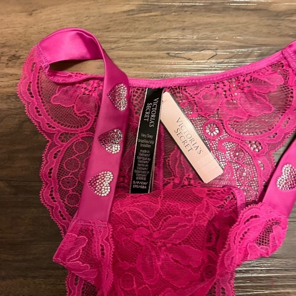 Victoria’s Secret Shine Strap Heart Panty - Picture 2 of 3